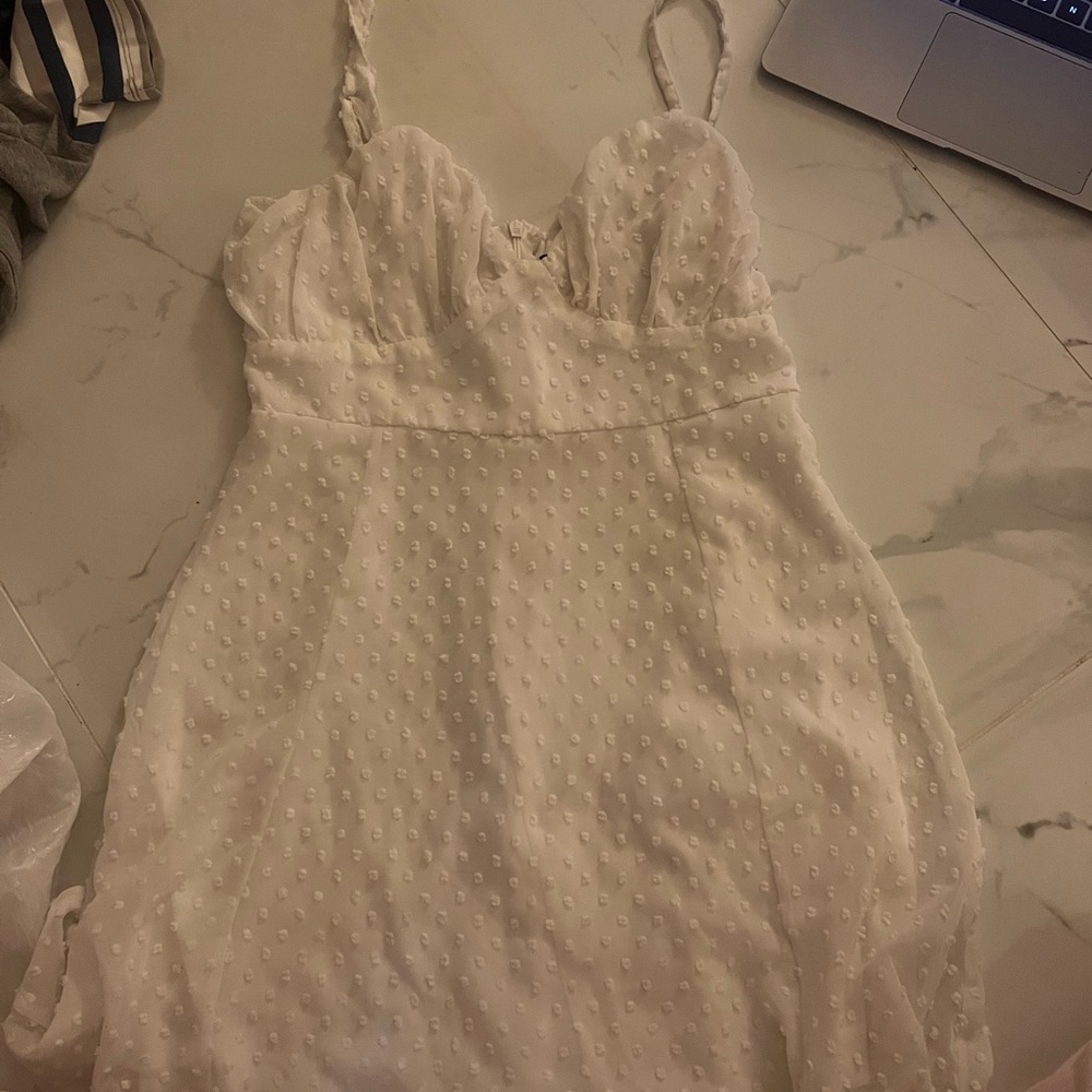 white festival dress